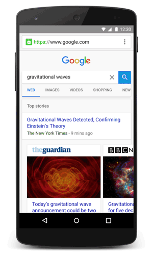 accelerated mobile pages