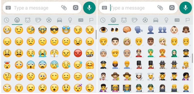 whatsapp oreo emojis